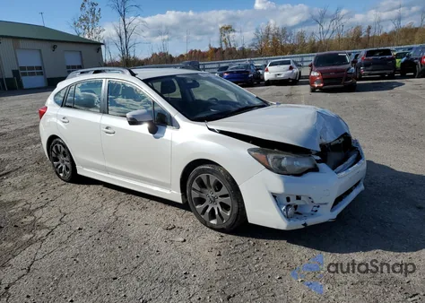 2016 Subaru Impreza Sport Premium z USA, uszkodzony, nr VIN JF1GPAP67G8320086